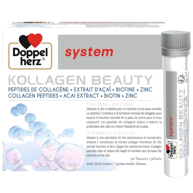 Doppel Herz System Kollagen Beauty 30 Ampoules Buvables — DOPPEL HERZ AKTIV