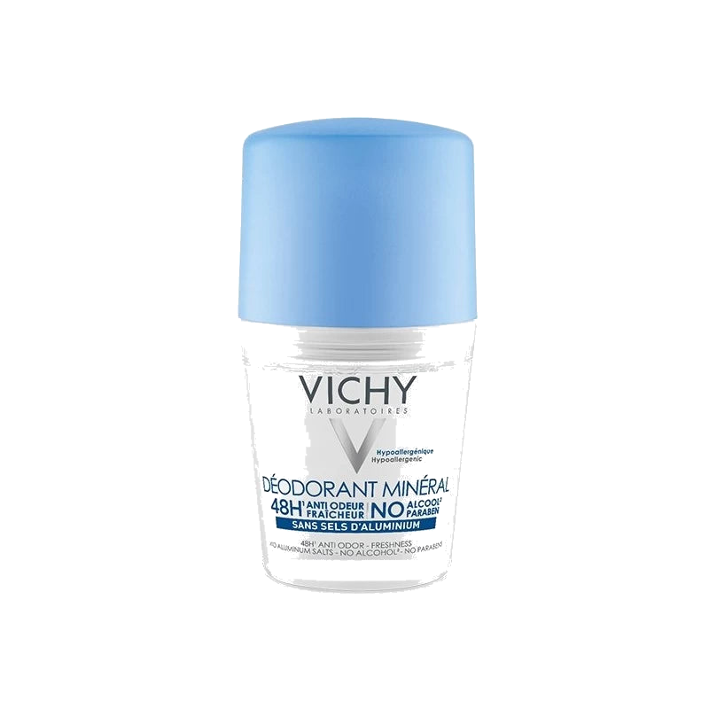 Vichy Dermo-Tolérance Déodorant Minéral 48H Bille sans Sels — VICHY