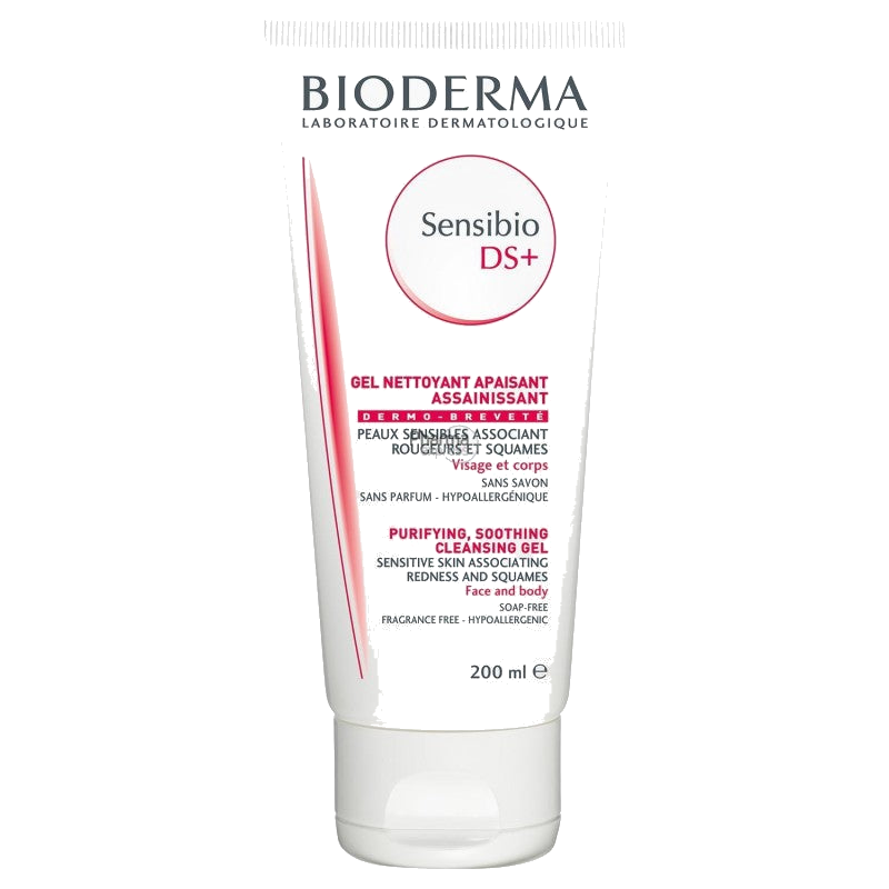 Bioderma Sensibio DS+ Gel Nettoyant Apaisant 200 ml — BIODERMA