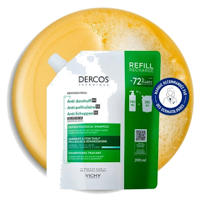 Vichy Dercos Eco-Recharge Shampoing Traitant anti-Pelliculaire