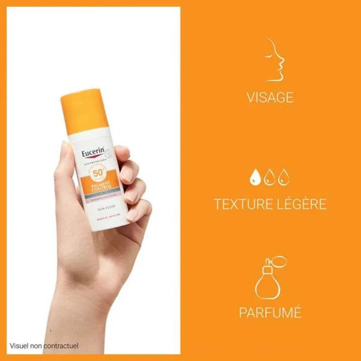 Eucerin Sun Protection Pigment Control Fluid Protection SPF 50+ 50 ml — visuel 4