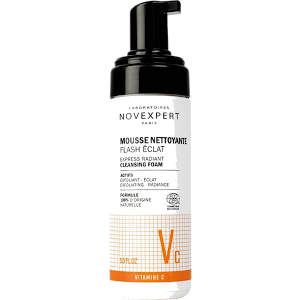 Novexpert Mousse Flash Éclat Nettoyante 150 ml