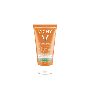 Vichy Capital Soleil BB Émulsion Toucher Sec Teintée SPF50 Peau