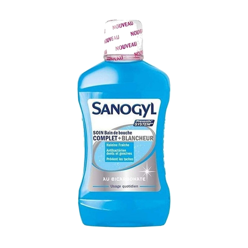 Sanogyl Bain de Bouche Soin Complet + Blancheur 500 ml — SANOGYL