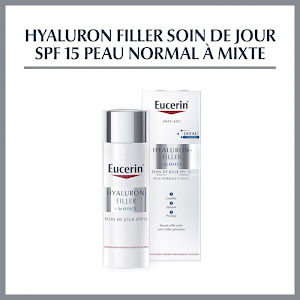 Eucerin Hyaluron Filler Jour Peau Normale à Mixte SPF 15