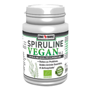 Eric Favre Spiruline Vegan Bio 100 Comprimés