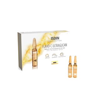 Isdin Flavo-C Ultraglican Sérum Jour 10 Ampoules