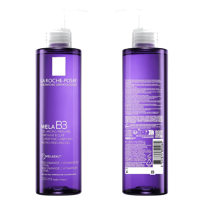 La Roche-Posay Mela B3 Gel Micro Peeling anti-Tâches Unifiant Éclat 200ml — visuel 2
