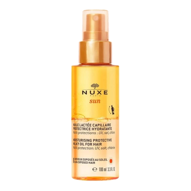 Nuxe Sun Huile Lactée Capillaire Protectrice Hydratante 100 ml — NUXE