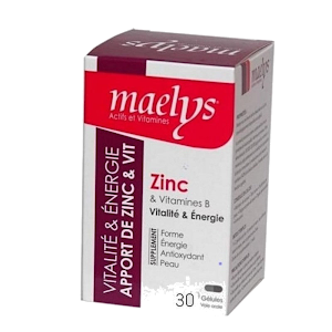 Maelys Zinc Boite 30 Gélules
