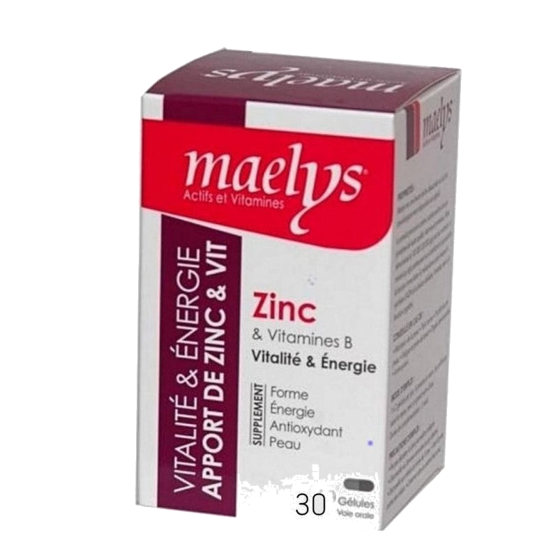 Maelys Zinc Boite 30 Gélules — MAELYS