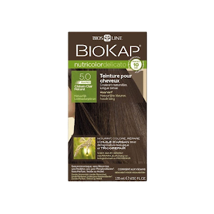 Biokap – Nutricolor Delicato Rapid 5.0 Châtain Clair Naturel 135ml