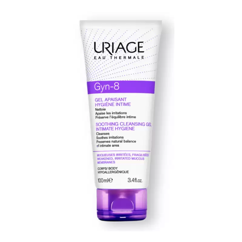 Uriage Gyn-8 Toilette Intime Gel Apaisant 100 ml — URIAGE