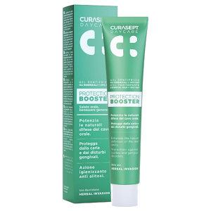 Curasept Booster de Protection Dentifrice Invasion aux Herbes 75ml
