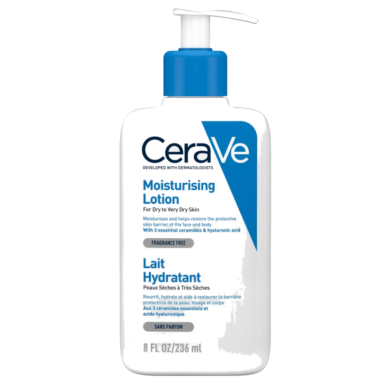 CeraVe Lait Hydratant Léger Peau Sèche à Très Sèche 236ml — CERAVE