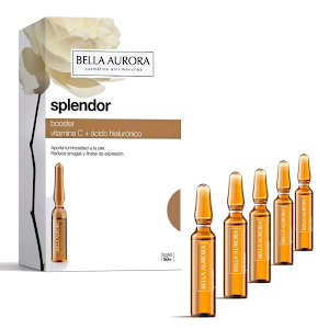 Bella Aurora Splendor Booster Vit C + Acide Hyaluronique 5 Ampoules