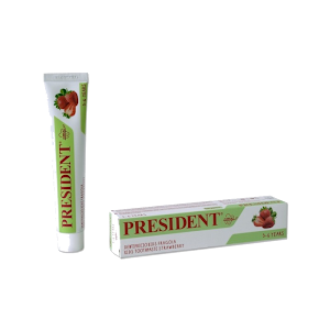 President Kids Dentifrice Fraise 3-6 Ans 50 ml