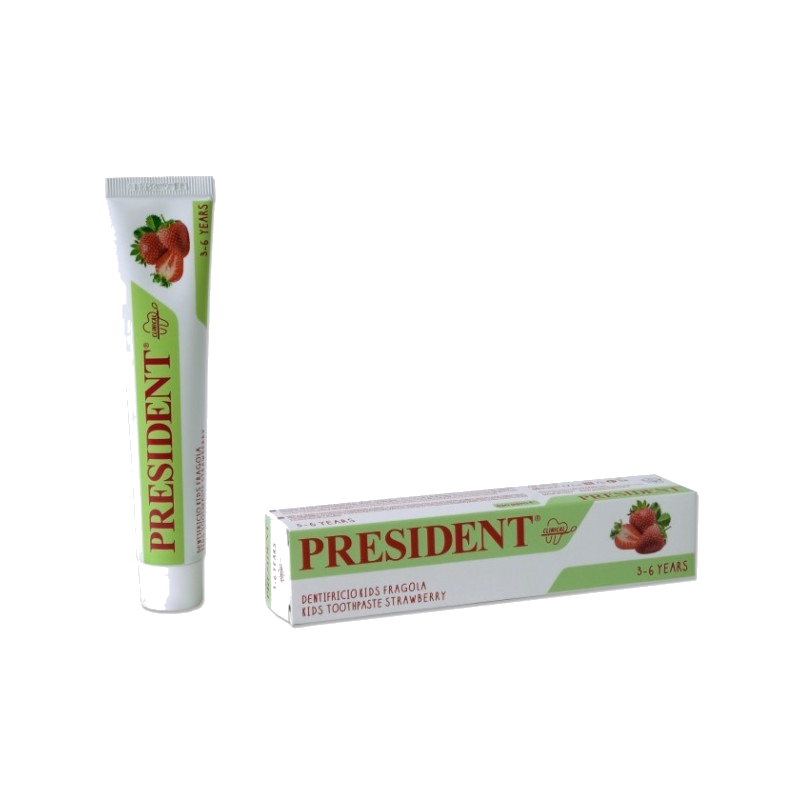President Kids Dentifrice Fraise 3-6 Ans 50 ml — PRESIDENT