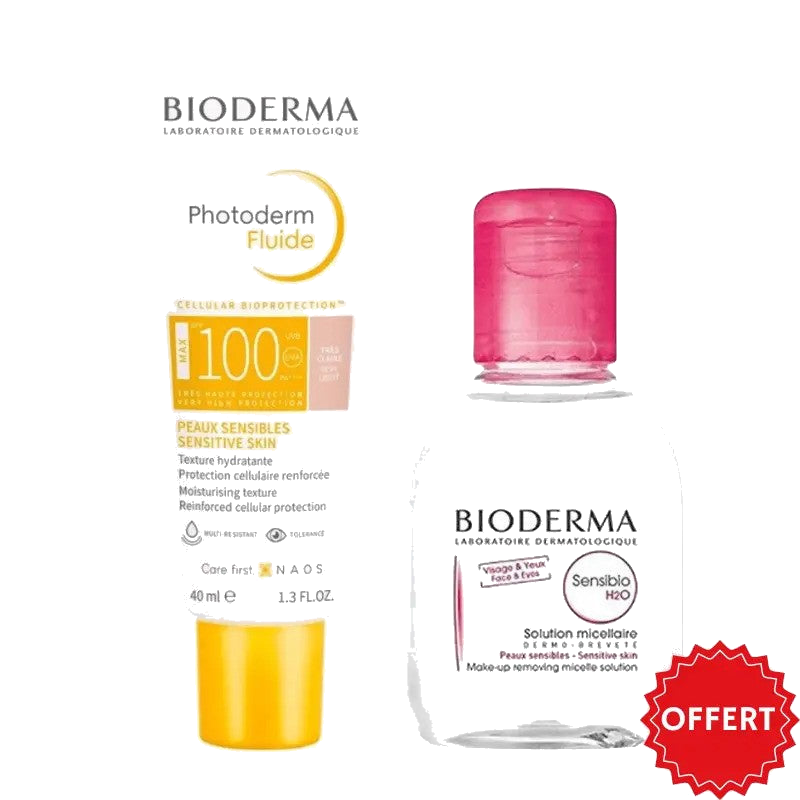 Bioderma Pack Photoderm Max Fluide SPF100 Teinte Très Claire 40ml — BIODERMA