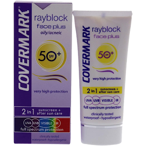 Covermark Rayblock Face Plus Oily/acneic SPF 50+ Crème Solaire