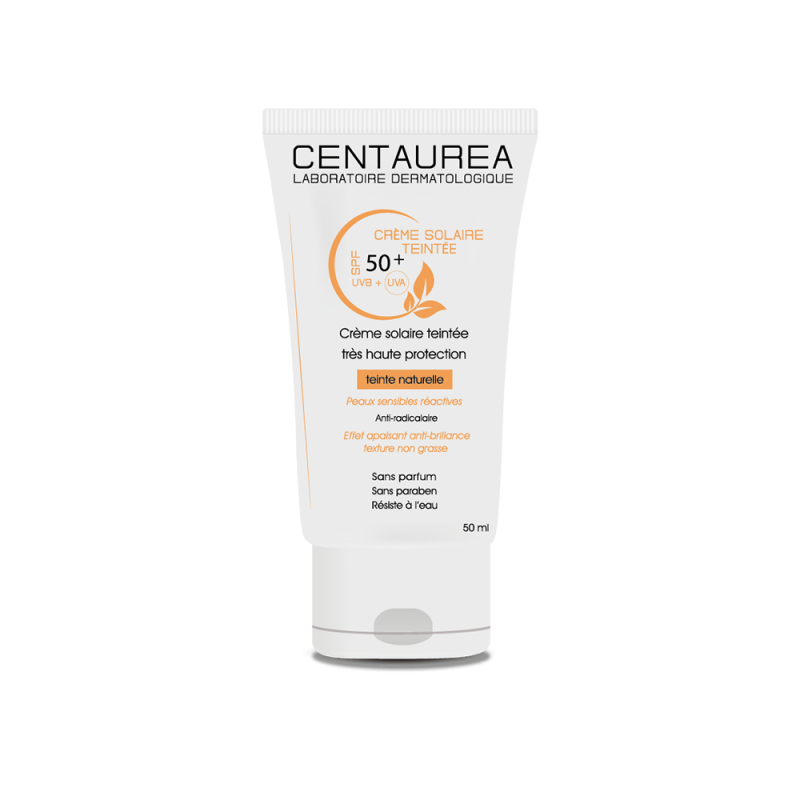 Centaurea Crème Solaire Teintée SPF 50+ (50ml) — CENTAUREA
