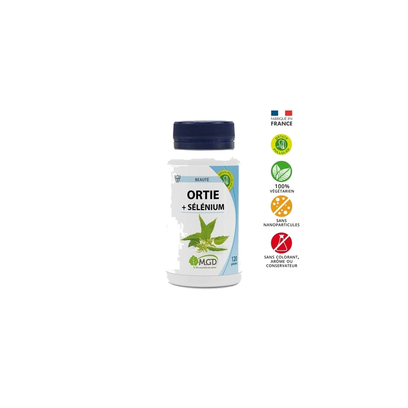 Mgd Ortie + Sélénium Boite 120 Gélules — MGD