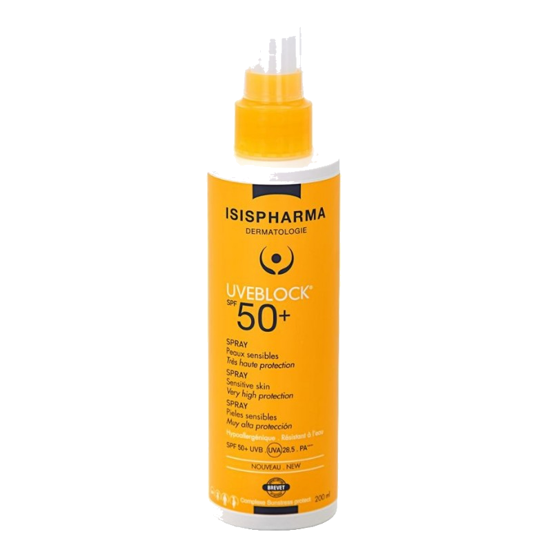 Isispharma Uveblock Spray SPF 50+ 200 ml — ISISPHARMA