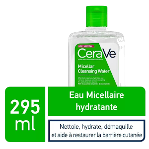 CeraVe Eau Micellaire Démaquillante Hydratante Peau Normale à Sèche