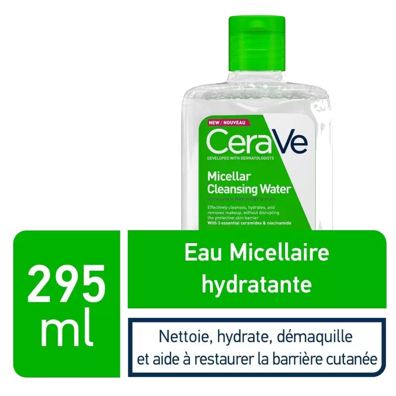 CeraVe Eau Micellaire Démaquillante Hydratante Peau Normale à Sèche — CERAVE
