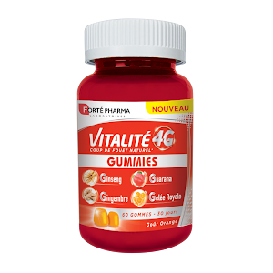 Forte Pharma Vitalité 4g Gommes 60 Gommes