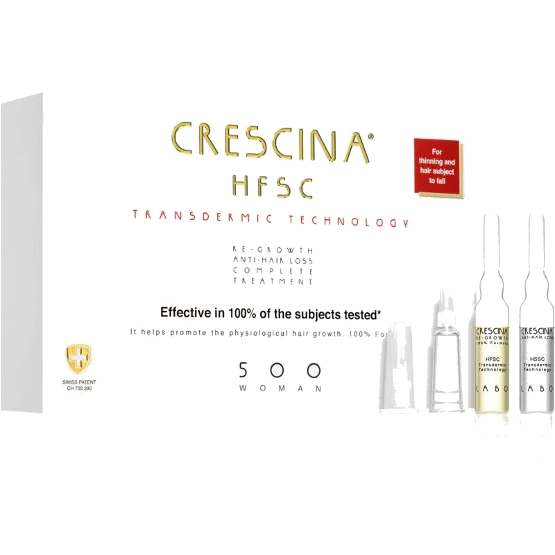 Crescina Hfsc Transdermic 500 Femme 10 + 10*3.5ml 20 Ampoules — CRESCINA
