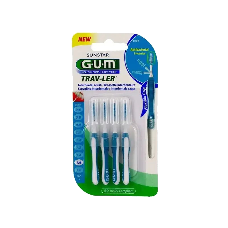 Gum Brossettes Trav-Ler Coniques 1.6mm 1614 — GUM