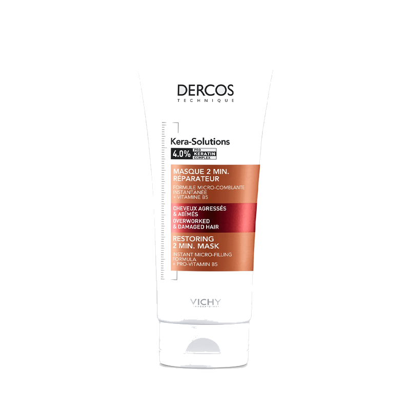 Vichy Dercos Après-Shampoing Kera-Solutions Masque 2MIN. Réparateur — visuel 2