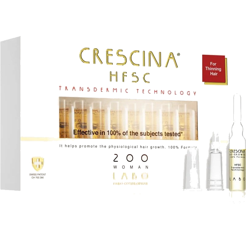 Crescina Hfsc Transdermic 200 Femme 20*3.5ml Ampoules — CRESCINA