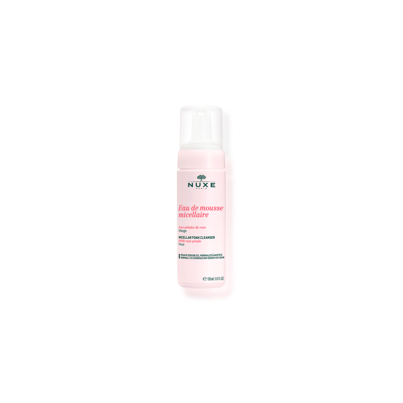 Nuxe Eau de Mousse Micellaire aux Pétales de Rose 150ml Visage — NUXE