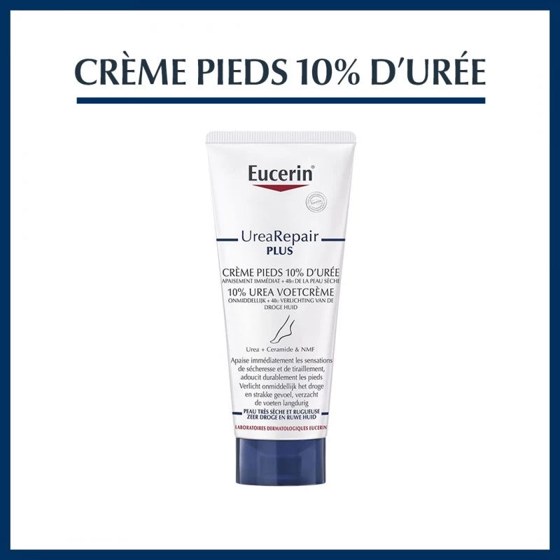 Eucerin Crème Pieds Reparatrice 10% d'Urée 100ml — EUCERIN