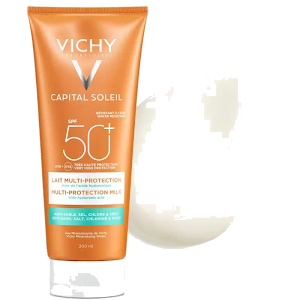 Vichy Capital Soleil Lait Multi-Protection SPF50+ Tous Types de