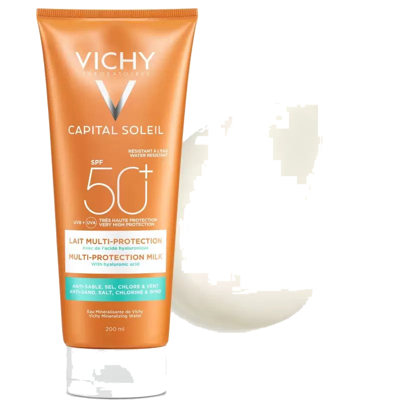 Vichy Capital Soleil Lait Multi-Protection SPF50+ Tous Types de — VICHY