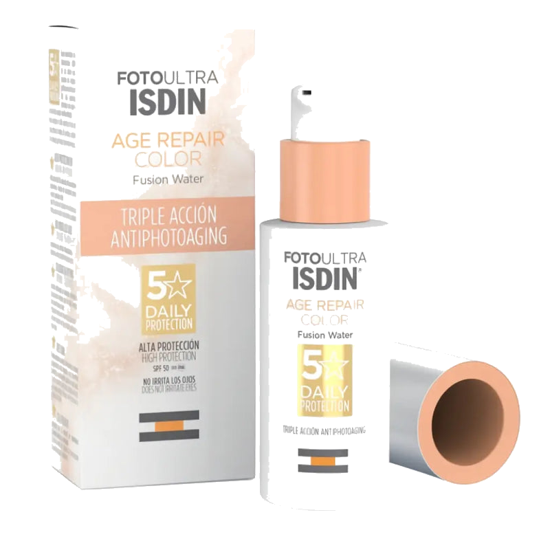 Isdin Foto Ultra anti-Âge Repair Color Fusion Water SPF 50+ 50 ml — ISDIN