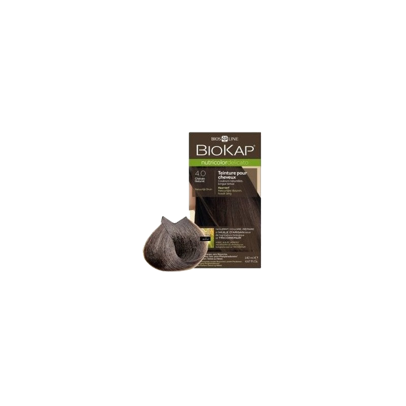 Biokap – Nutricolor Delicato 4.0 Châtain Naturel, 140 ml — BIOKAP