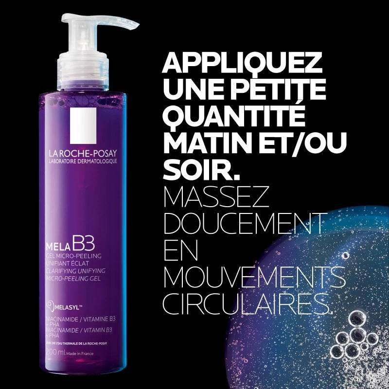 La Roche-Posay Mela B3 Gel Micro Peeling anti-Tâches Unifiant Éclat 200ml — visuel 3