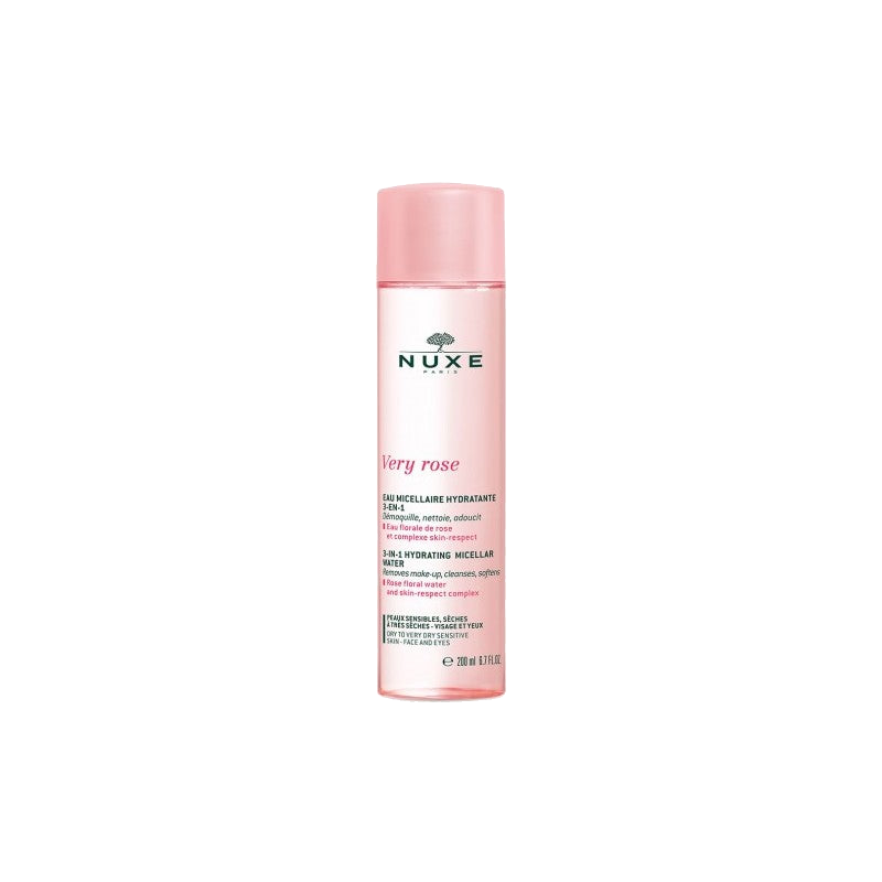 Nuxe Very Rose Eau Micellaire Hydratante 3-en-1 200ml — NUXE