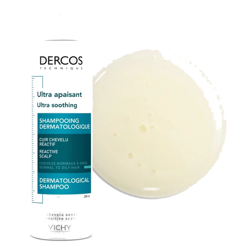Vichy Dercos Shampoing Ultra Apaisant Cheveux Normaux à Gras 200ml — VICHY