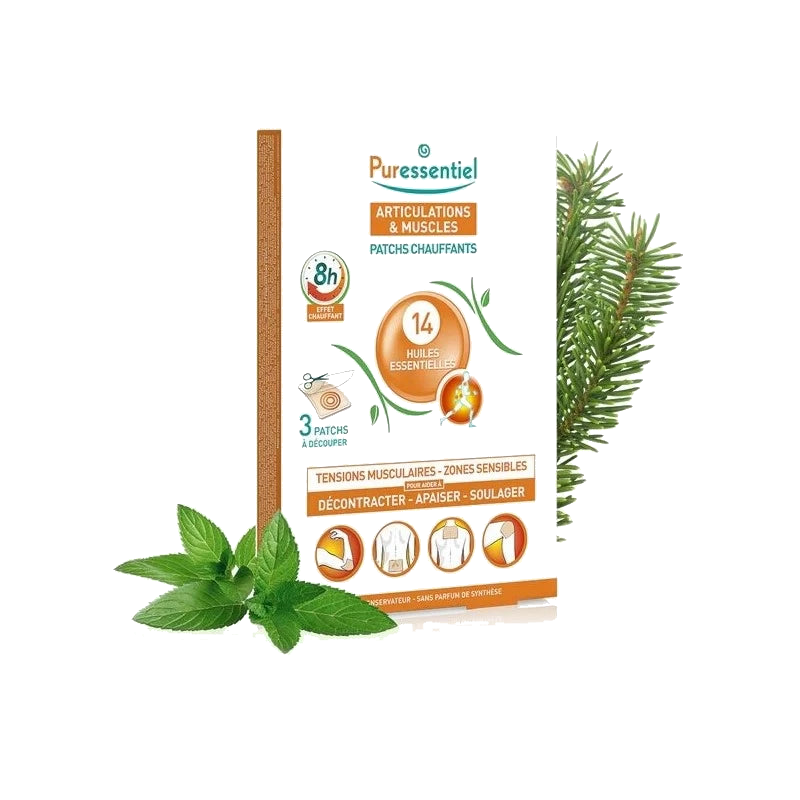 Puressentiel Articulation et Muscles Patchs Chauffants Boite 3 — PURESSENTIEL
