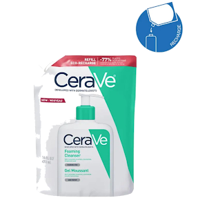 Cerave Gel Moussant Eco-Recharge Peaux Normales A Grasses 473ml