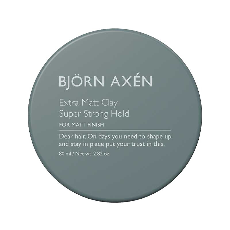 Bjorn Axen Extra Matt Wax Super Strong Argile Capillaire 80 ml — BJORN AXEN