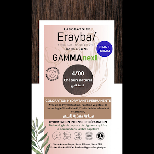 Erayba Coloration Hydratante Permanente Chatain Naturel N°4