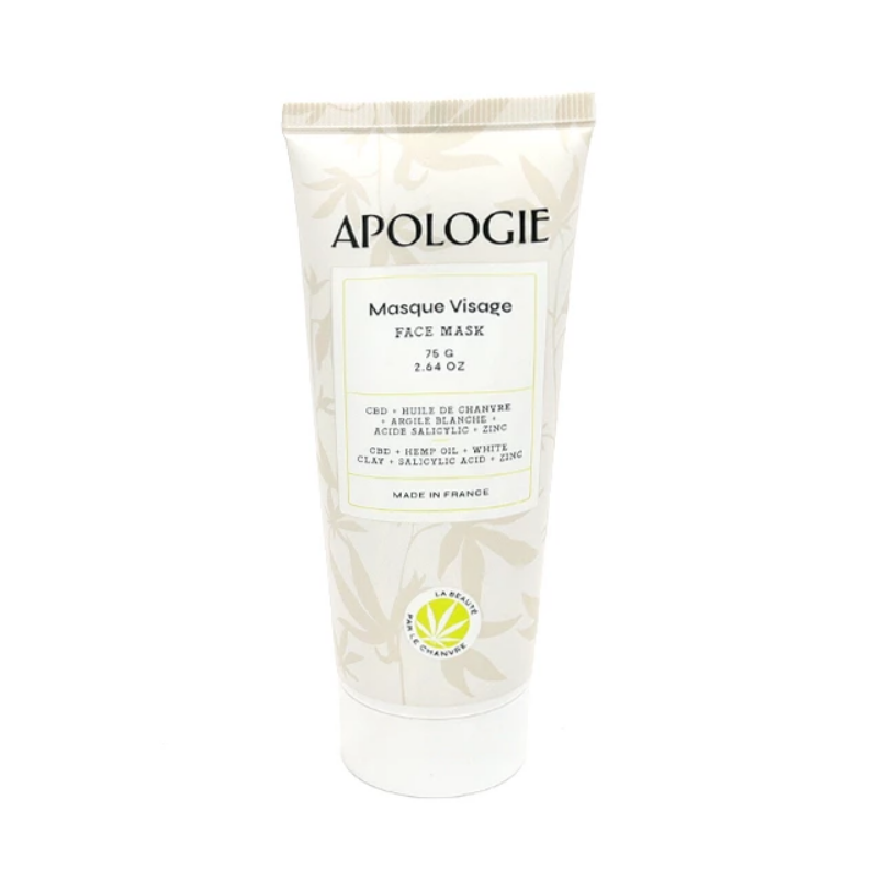 Apologie Masque Visage Purifiant au Cbd 75g — Apologie