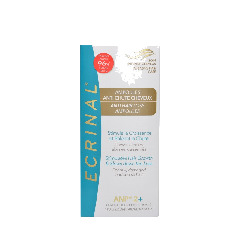 Ecrinal anti-Chute Cheveux à l’ANP2+ 8X 5 ml Ampoules — ECRINAL