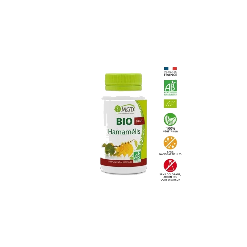 Mgd Bio Hamamélis Boite 90 Gélules — MGD